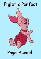 Piglet's Perfect Site Award